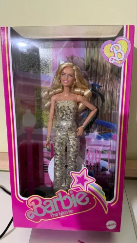 Barbie Gold Disco - Barbie O Filme (Mattel) - Nova na Caixa