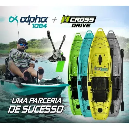 CAIAQUE ALPHA 1084 PODE COLOCAR PEDAL PRONTA ENTREGA
