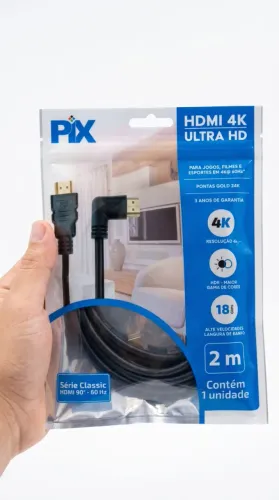 Cabo HDMI 4K NOVO - FRETE GRÁTIS