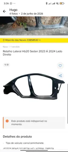 Lateral HB20 2223