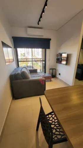 Apartamento Mobiliado para Venda e Locação de 02 Quartos sendo 01 Suíte no Bairro Santa Cr