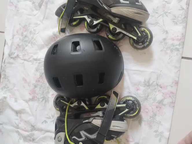 vendo PATINS com todo equipamentos juntos