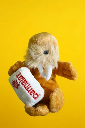 Pelúcia Leão Marinho Parmalat