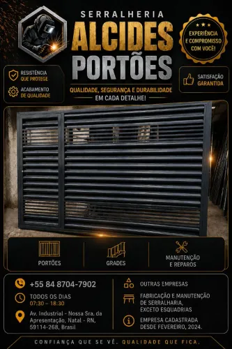 Fabricação e Manutenção de Portões