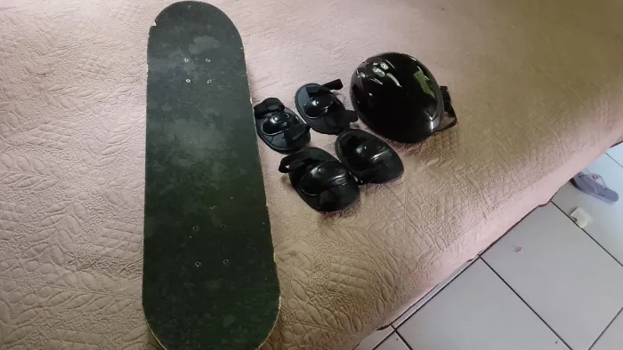 Skateinfantil novo usado 3 vezes apenas tem nota fiscal