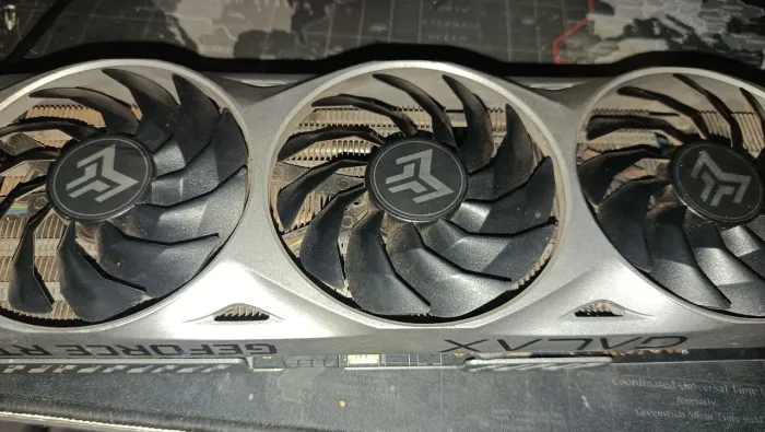 Placa de vídeo rtx 3060ti 8gb (defeito)