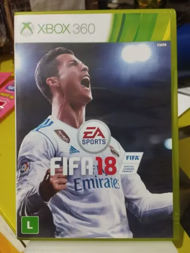 FIFA 18 Xbox 360 mídia física original 