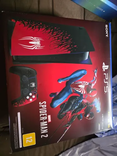 Playstation 5 edição Homen aranha