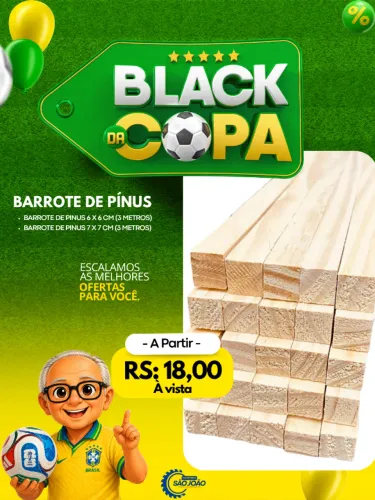 Barrote de pínus