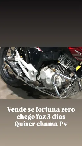 Escapamento fortuna comprei faz 3 dias e já quero vende pois vendi minha 160