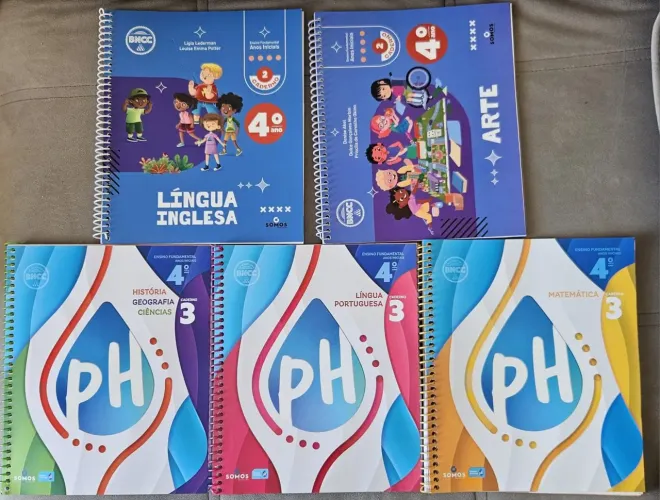 Livros 3 PH, 4° ano do ensino fundamental 1<br>4° ano do ensino fundamental 1