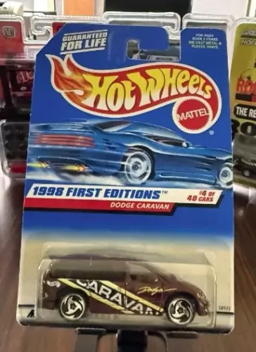 Hot Wheels - Dodge Caravan - 1998 First Editions