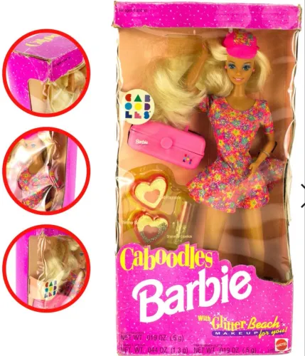 Barbie Caboodles 1992 Lacrada NRFB Vintage Original Mattel