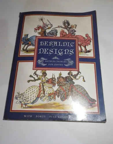 Livro ilustrações heráldicas de Arthur Charles Fox-Davies