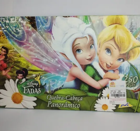 quebra cabeça da tinker bell o mundo das fadas