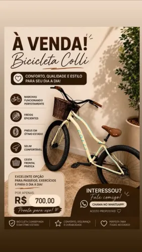 Bicicleta Colli, Aro 29