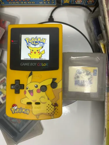 Game boy color Pikachu mod led ips