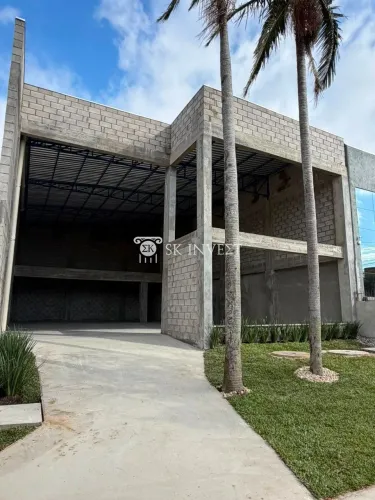 Pavilhão novo com 250m² do Passo da Areia