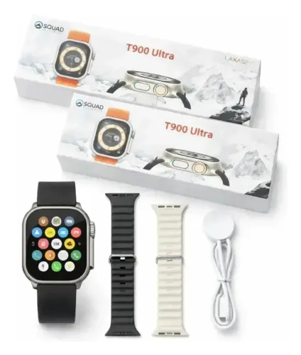 Relógio Smartwatch T900 Ultra Inteligente Novo.