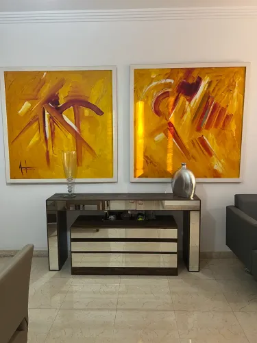 Aparador com painel