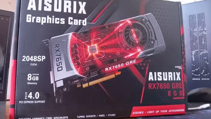 Placa de Vídeo RX 7650 GRE 8GB (LACRADA)
