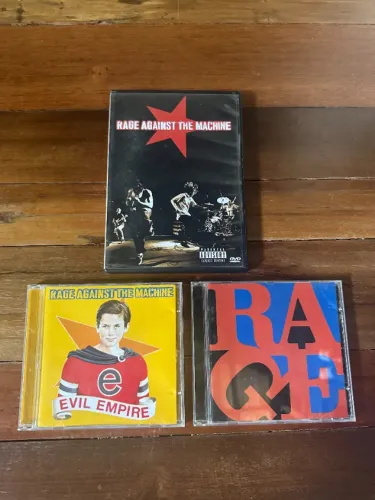 Rage Against The Machine - Lote c/ 2 CDS + DVD