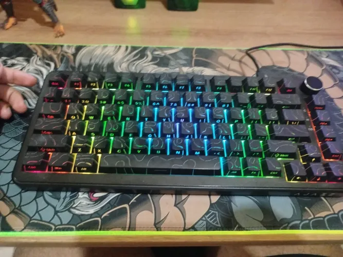 Teclado ajazz AK820 pro edição limitada