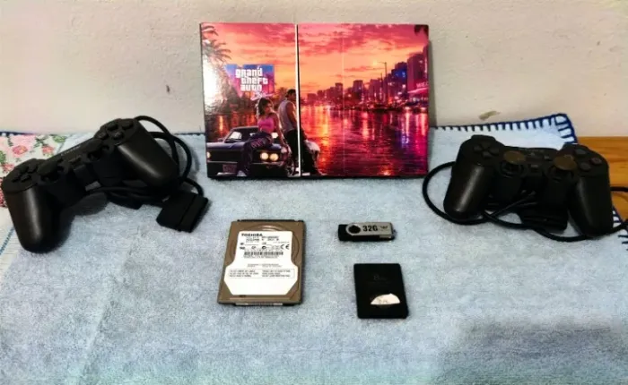 PS2 completo + de 60 Jogos - Ac cartão