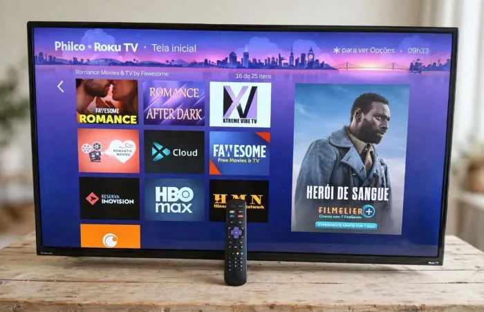Smart tv 43 polegadas zerada