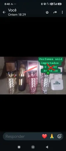 Perfume unid importado