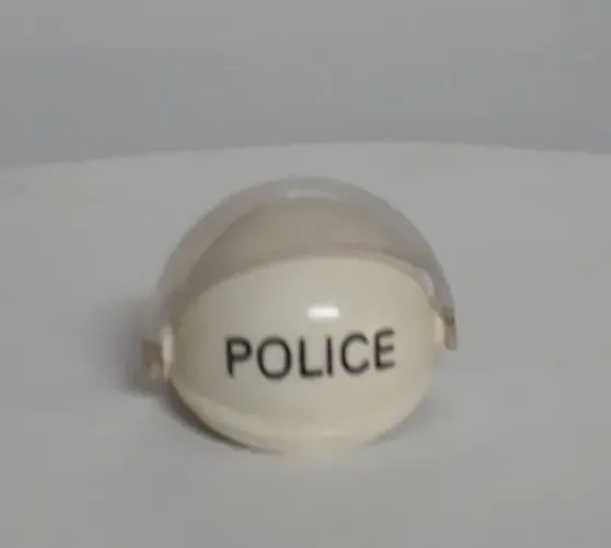 RESERVADO/CAPACETE PLAYMOBIL POLICIA ANOS 80 DA TROL