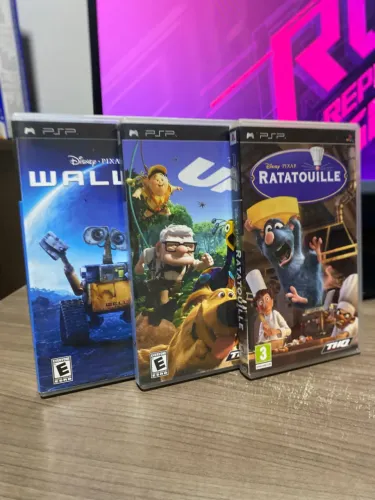 JOGOS PSP DISNEY 3 JOGOS