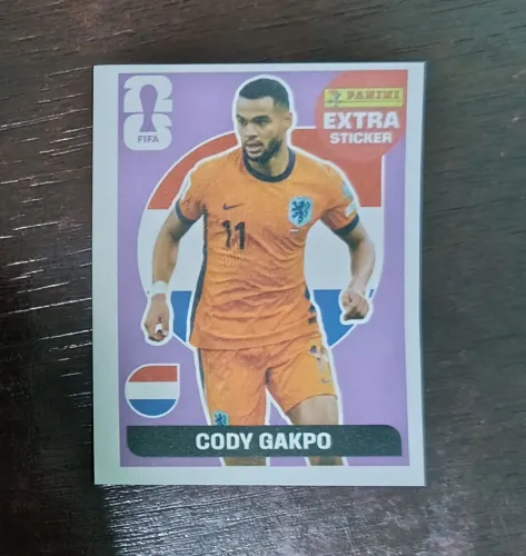 Figurinha Cody Gakpo lilás 