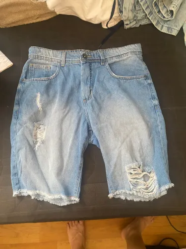Short Jeans Rasgado - Original