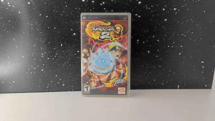 Jogo Naruto ultimate ninja heroes 2 de psp