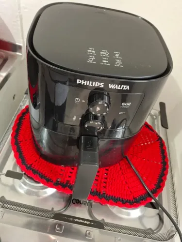 Fritadeira Airfryer Série 3000 Philips Walita Preta 1400w - Defeito (Leia o anuncio)