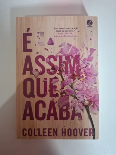Livro "É assim que acaba"
