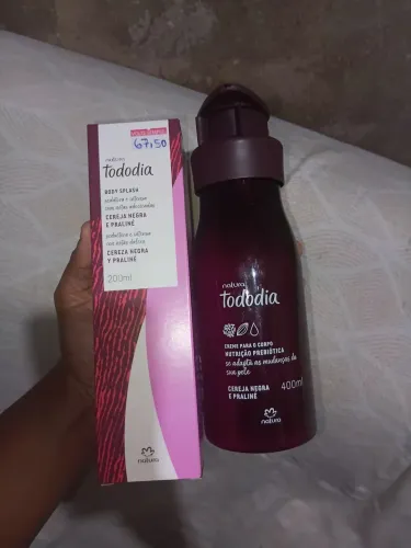 Kit natura , cereja negra