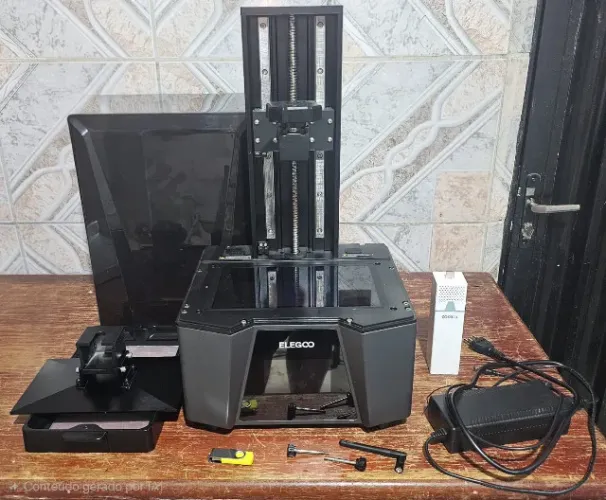 Impressora 3D Elegoo Modelo Saturn 3 ULTRA 12K