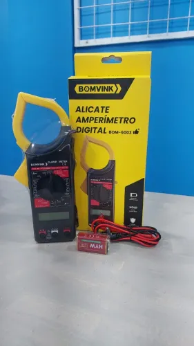 ? Alicate Amperímetro Digital Profissional - Mede Corrente e Tensão