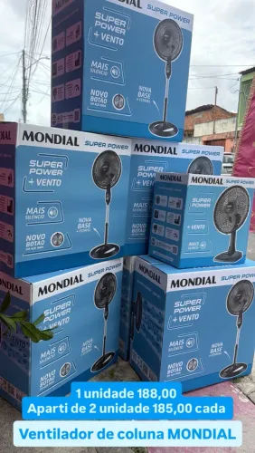 Ventilador de coluna mondial