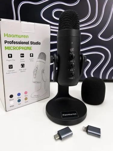 Microfone Haomuren Professional Studio