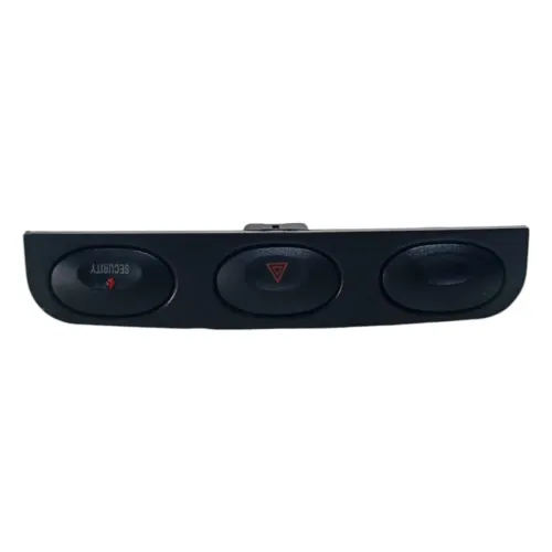 Moldura Botão Alerta Security Chery Qq 2011 A 2014 Preto