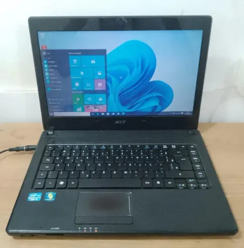 Notebook Acer i3, 4gb ram hd 500gb windows 10 Pacote office