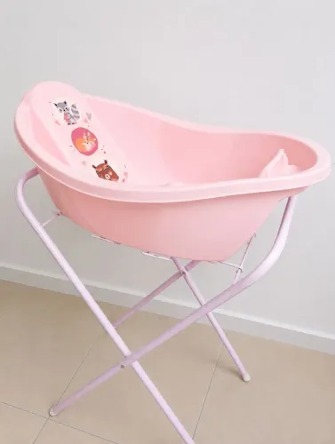 Banheira ergonômica bebê menina