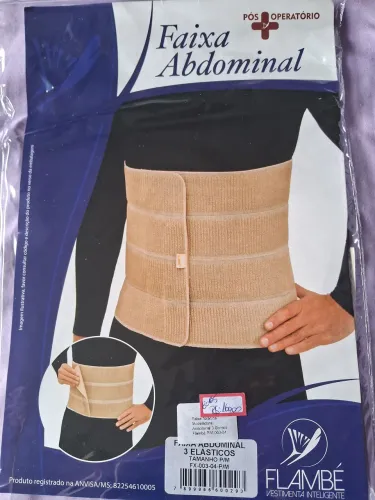 Faixa abdominal modeladora pós operatóri -Flambé