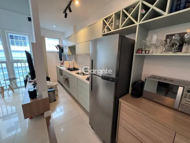 Duplex moderno no Gonzaga no Condomínio Loft Santos para venda com 83m² e 1 vaga
