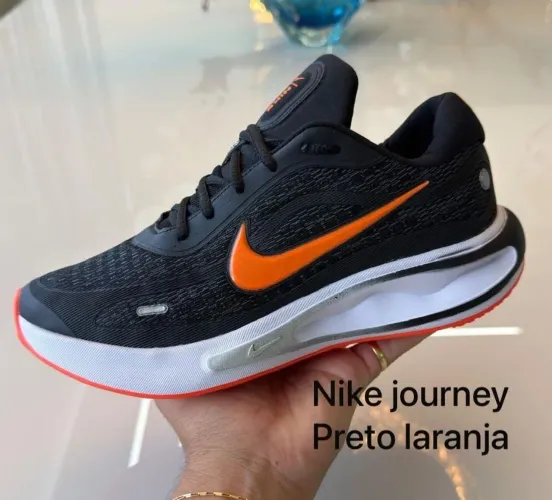 Nike Journey Preto Laranja