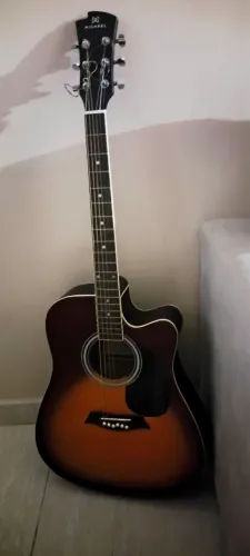 OUTLET | Violão Folk Elétrico Aço Michael Taurus VM921DTC VS Vintage Sunburst