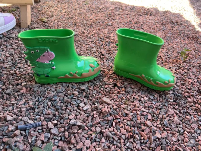 Bota Melissa infantil tamanho 25